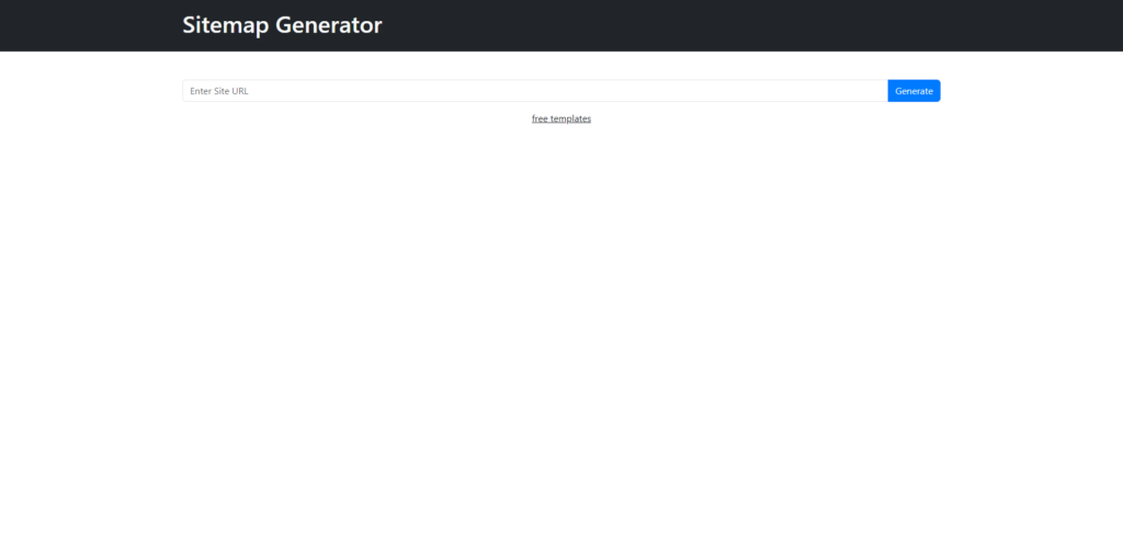 sitemap generator